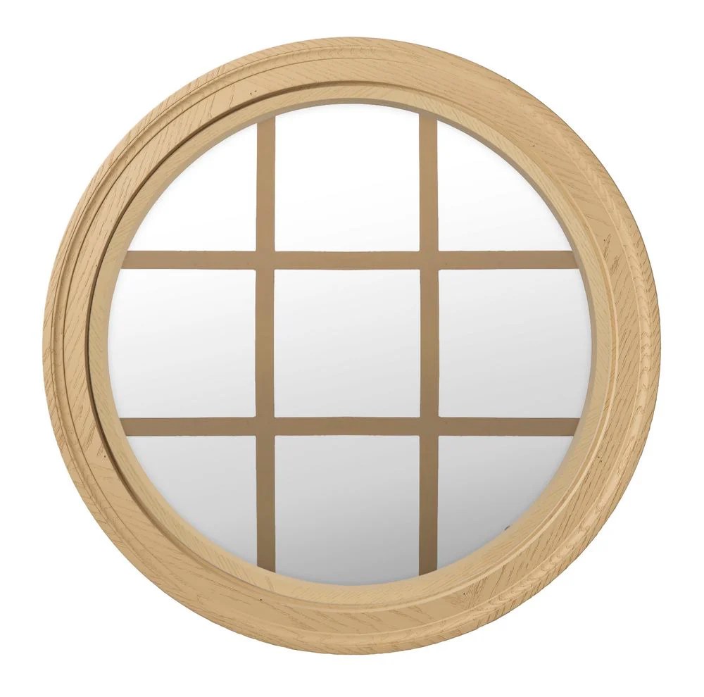 How to decorate a circle top windows