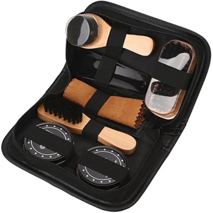 Mens dress shoe cleaning kit