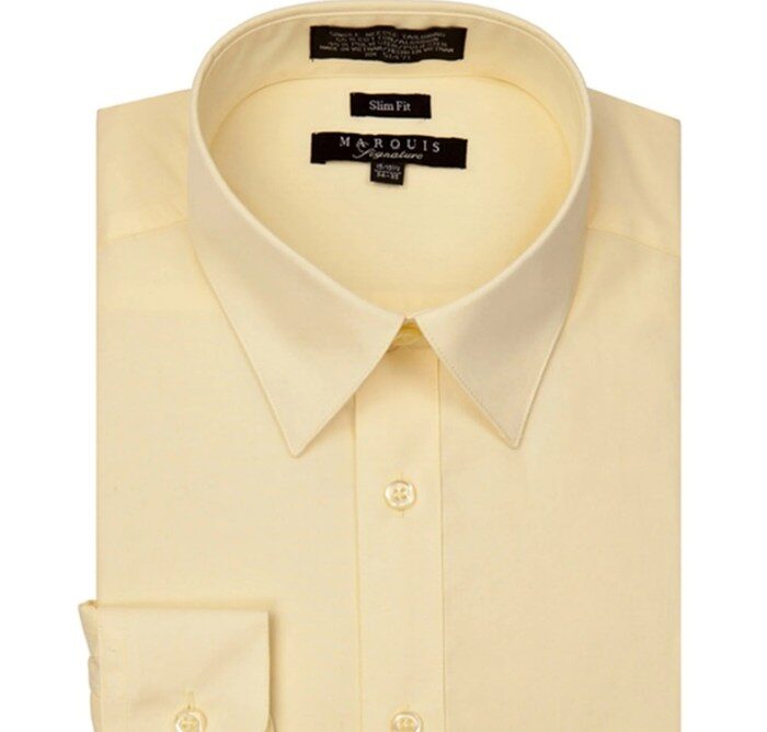 Yellow dress shirt mens outfit