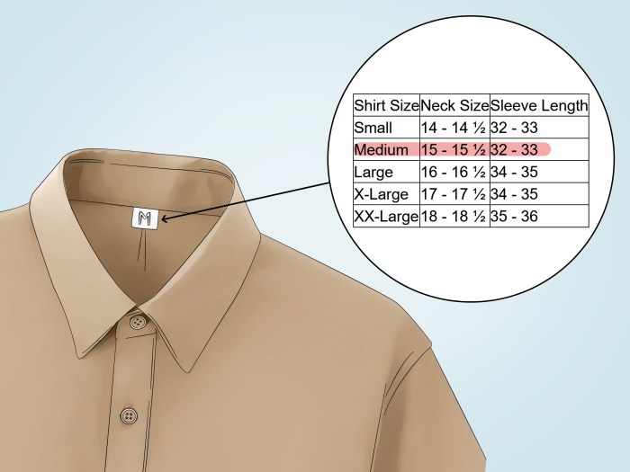 Mens medium dress shirt neck size