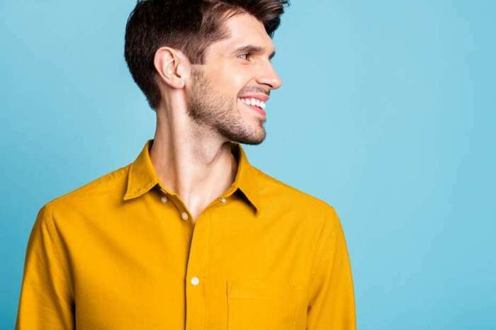 Yellow dress shirt mens outfit