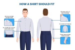 Mens dress shirt size calculator