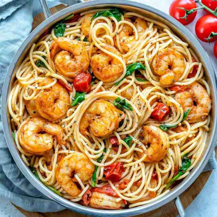 How to cook shrimp pasta filipino style