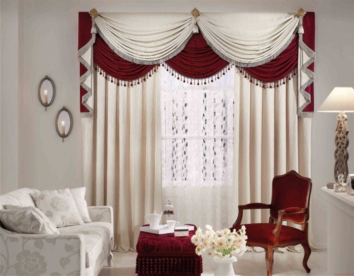 How to decorate living room with curtains